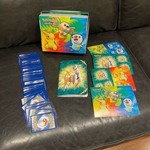 ✨SOLD✨ Pokémon bundle (115 cards & stationary!)